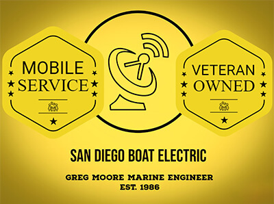 San Diego Boat Electric Logo